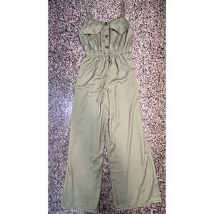 Olive Pant Romper
